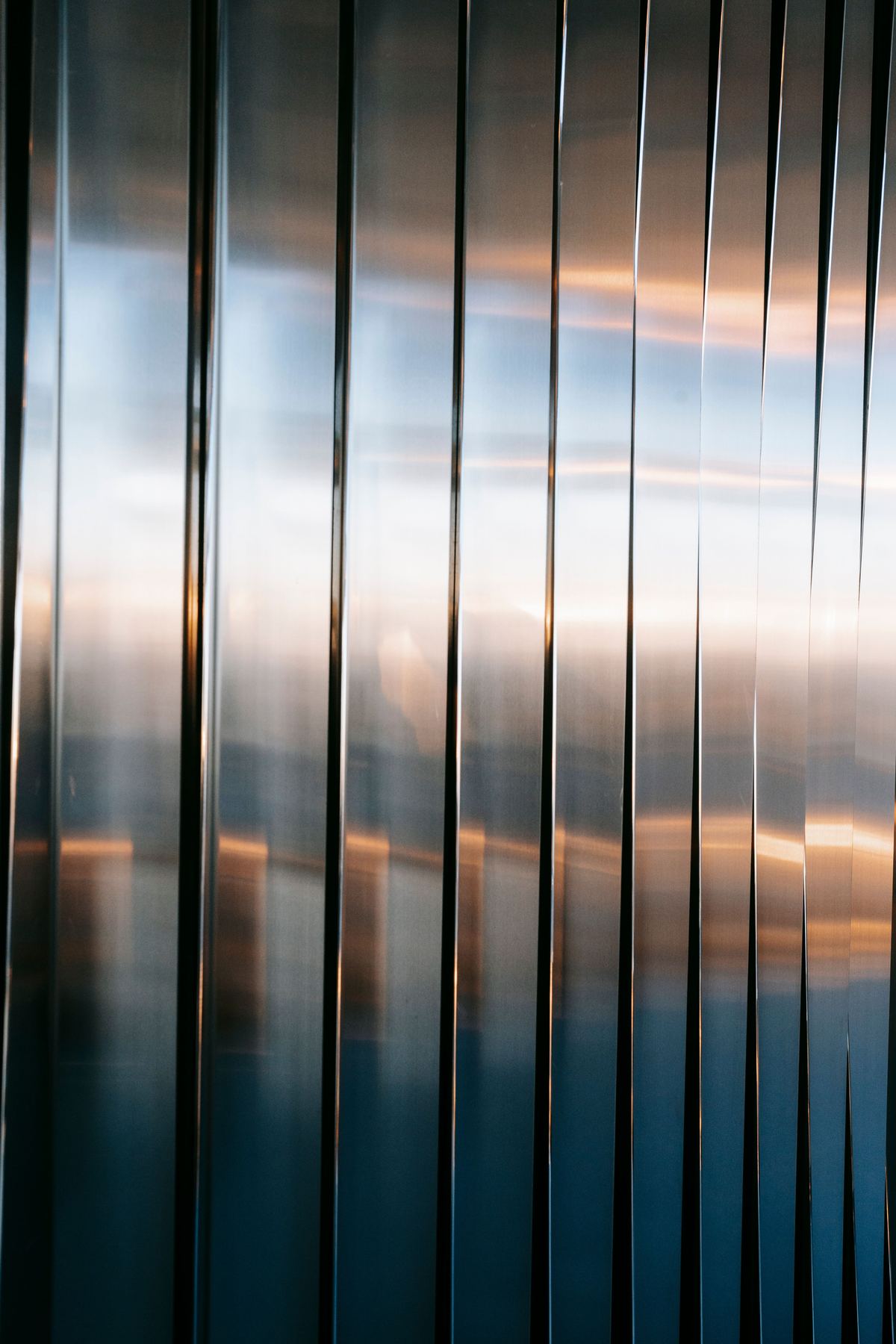 Custom architectural metal finishes detail