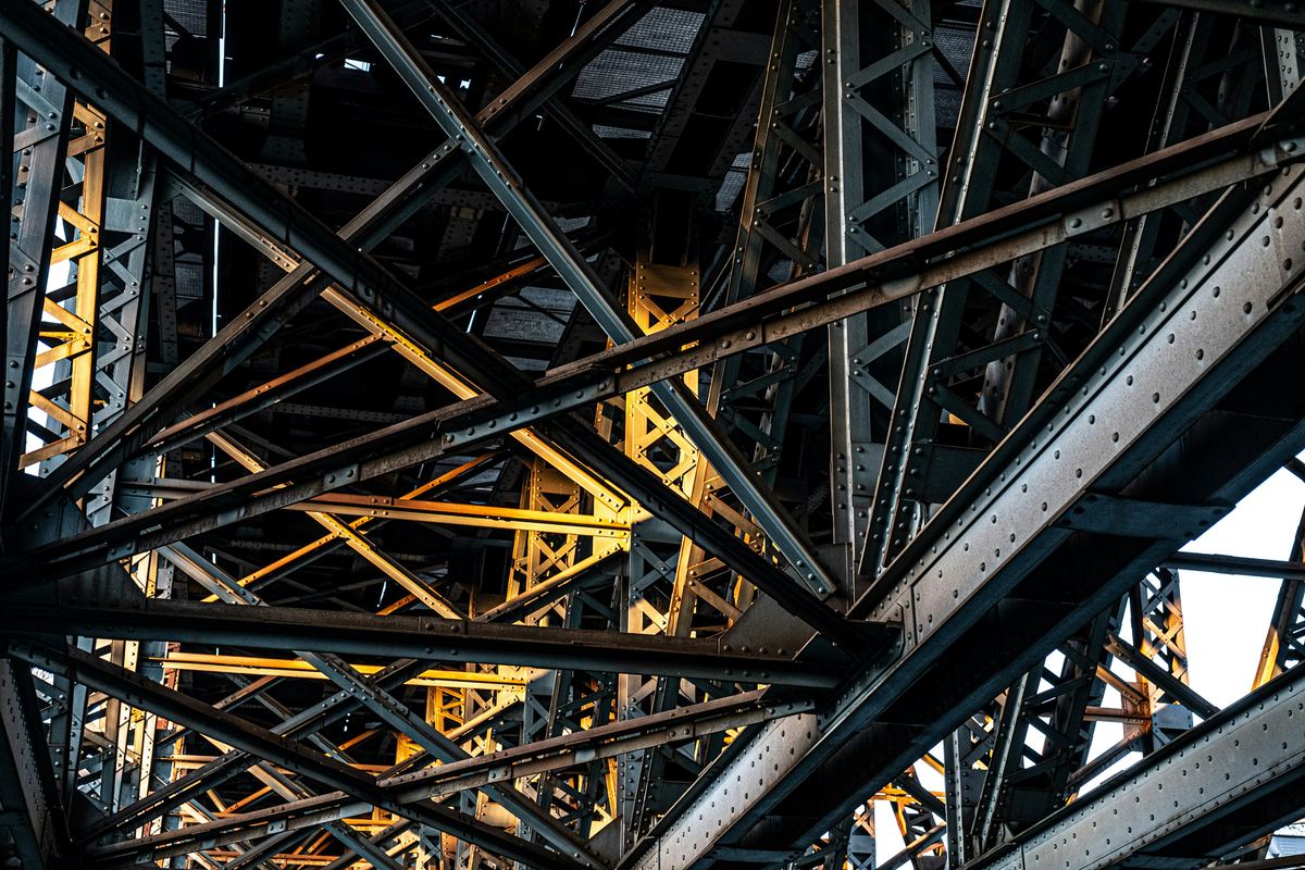 Horizon Business Park structural steel frame